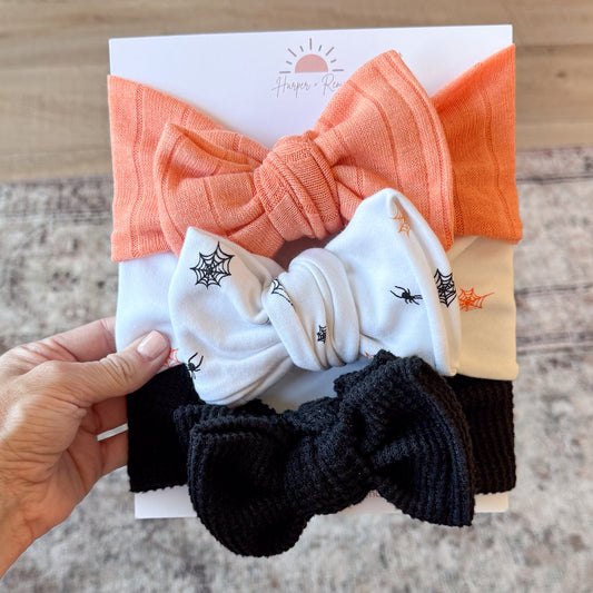 Spooky 🕷️ Spiders Halloween Bow Bundle