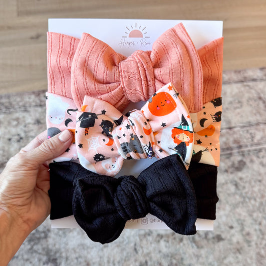 Trick-or-Treat Halloween Bow Bundle
