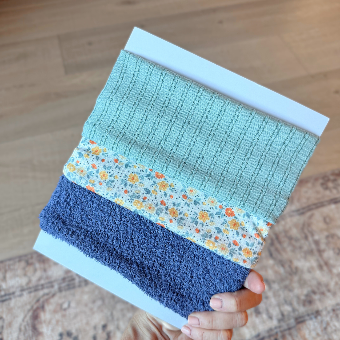 Crisp Morning Blue Bow Bundle