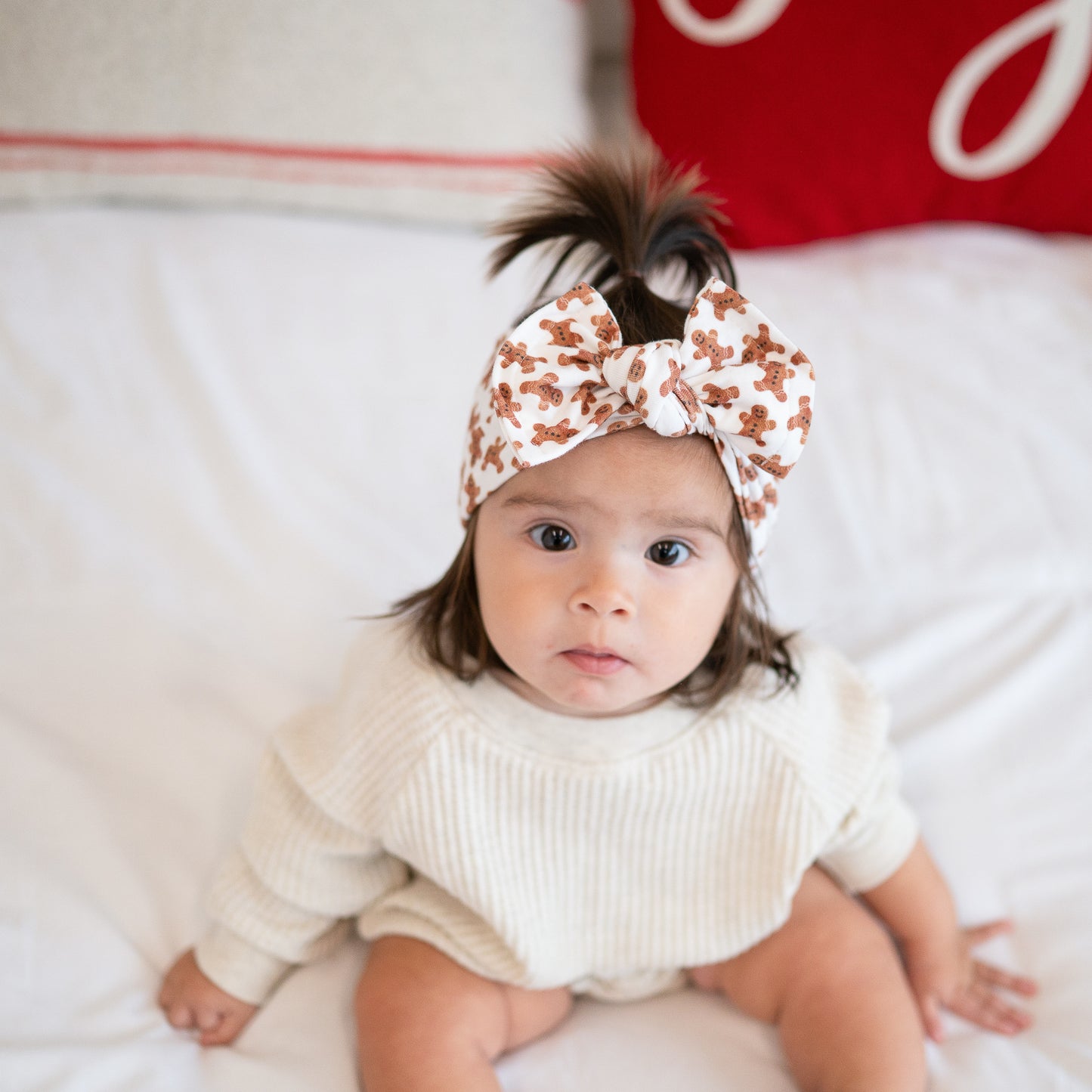 Gingerbread Dreams | Holiday Baby Bow Bundle (Cozy Classics)