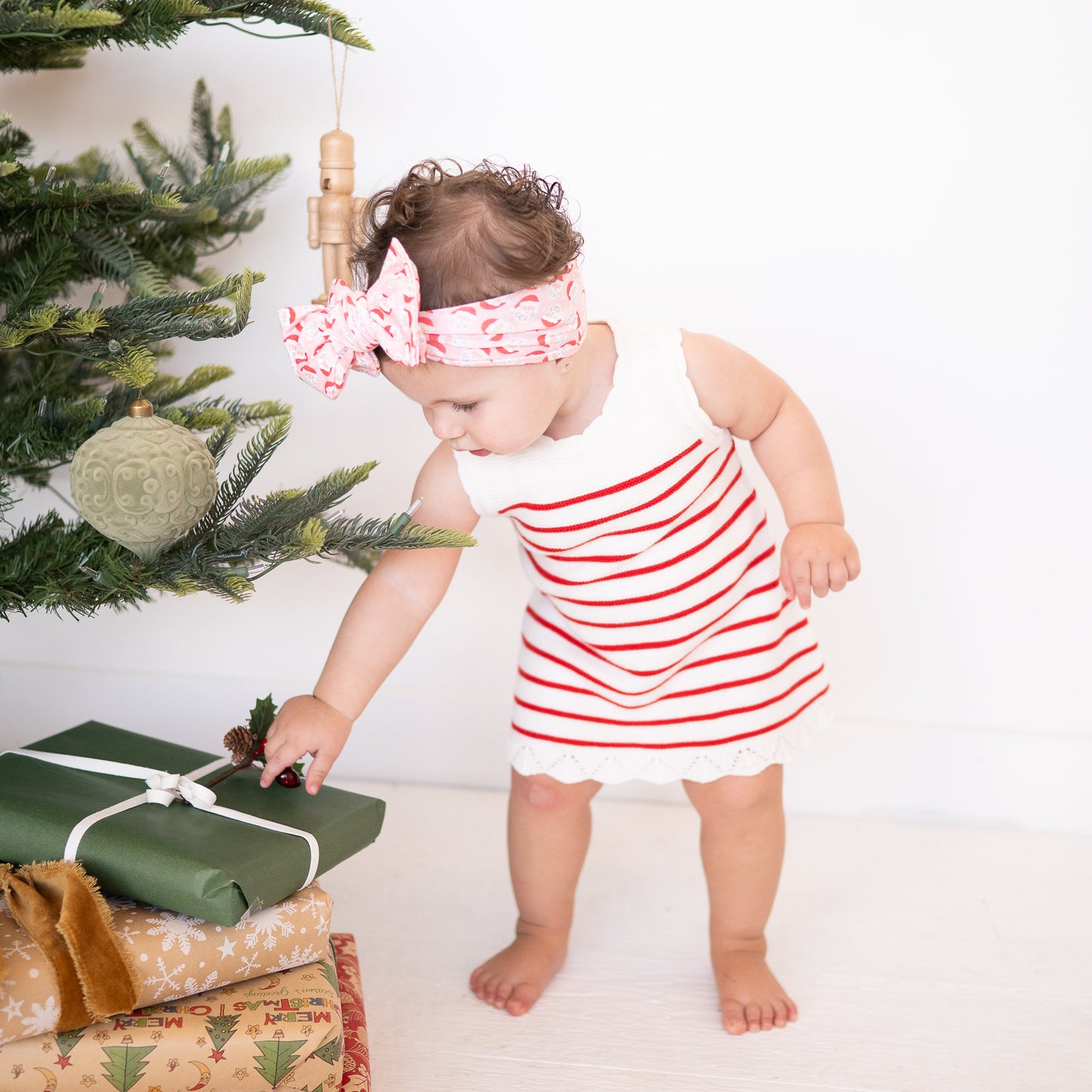 Jolly & Bright 🎅🏻 | Holiday Baby Bow Bundle (Classic Holiday Cheer)