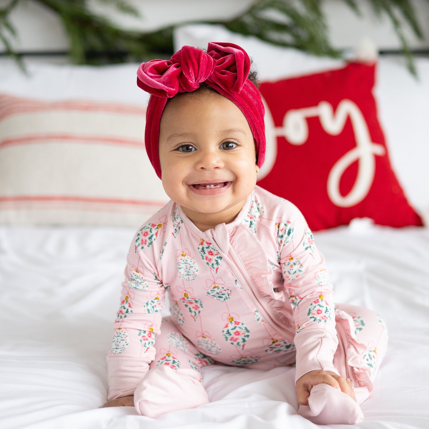 Candy Cane Lane | Holiday Baby Bow Bundle (Festive Statement Set)