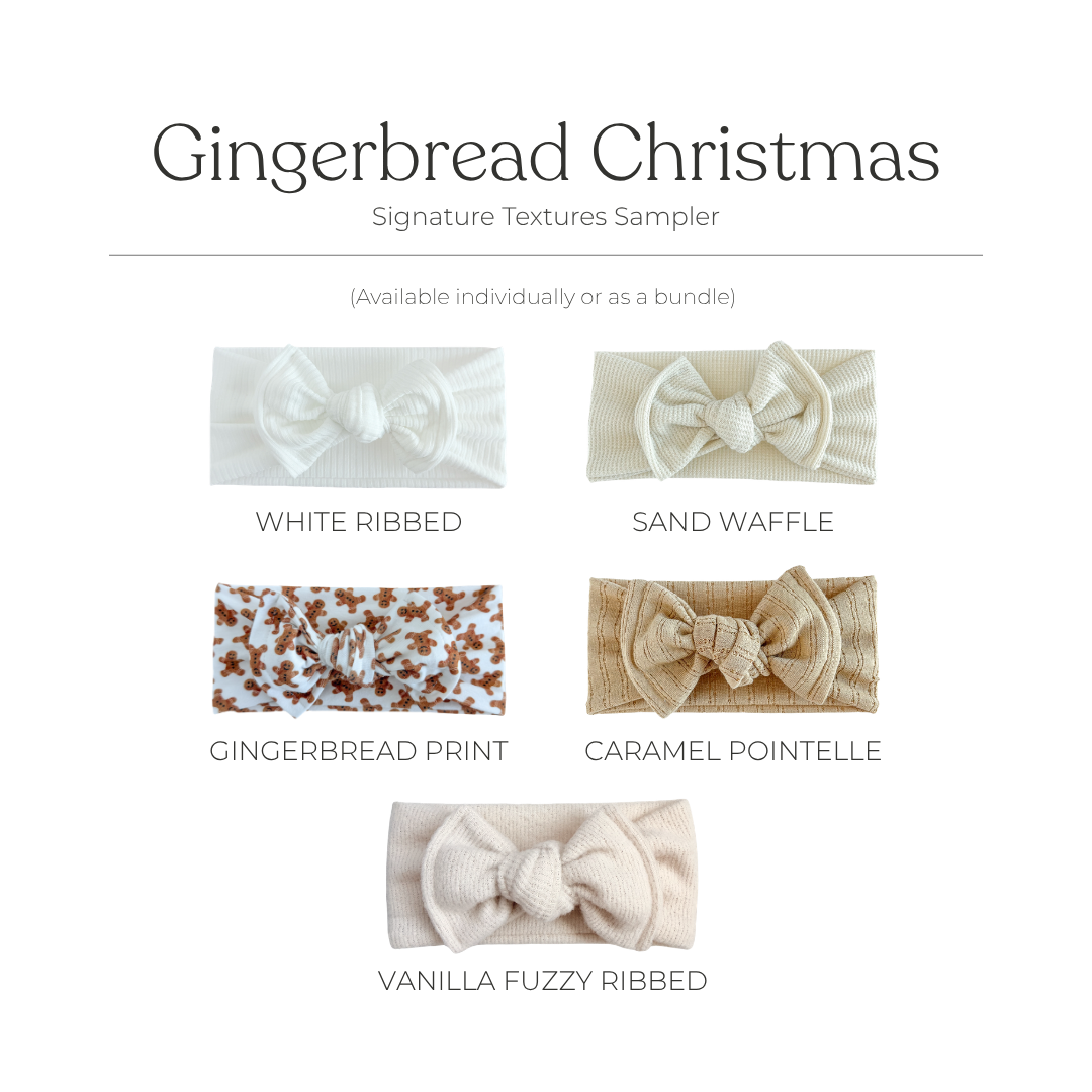 Gingerbread Christmas Signature Textures Sampler