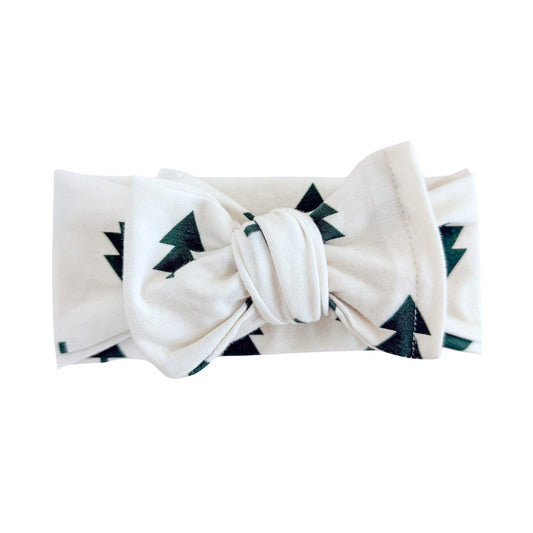 Evergreen 🌲 Magic | Minimalist Christmas Tree Baby Headband