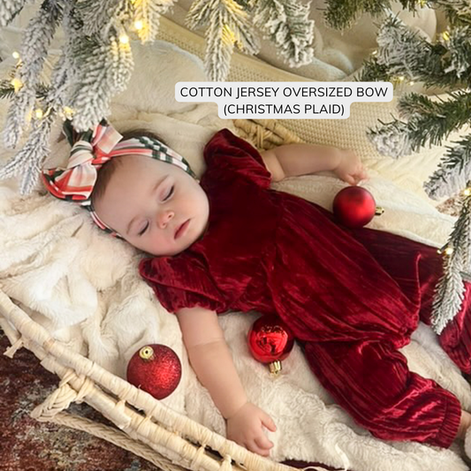 Sugarplum 🍬 Dreams | Holiday Baby Bow Bundle (Chunky + Classic Mix)