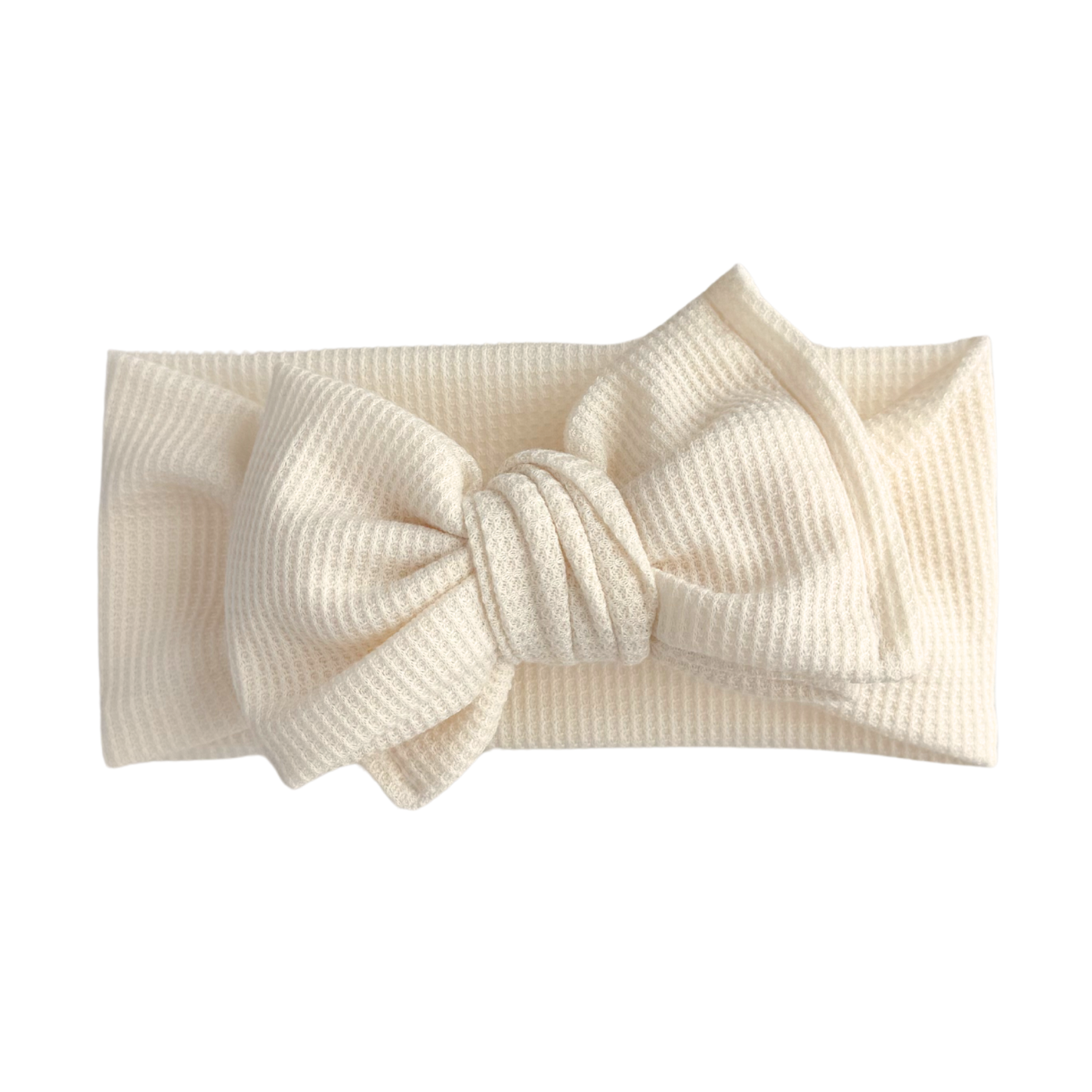 FREEBIE FRIDAY: Cream Waffle Baby Headband