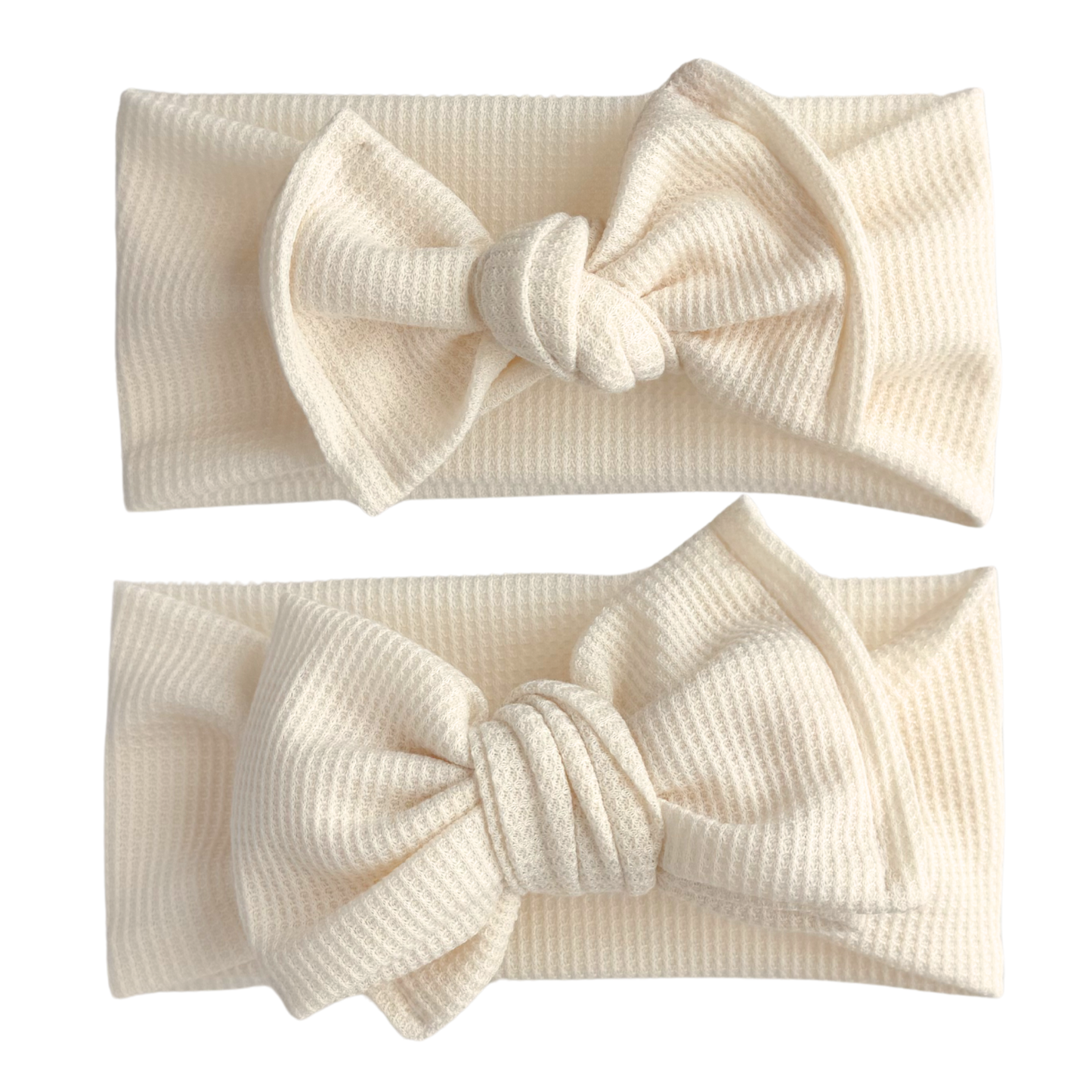 FREEBIE FRIDAY: Cream Waffle Baby Headband