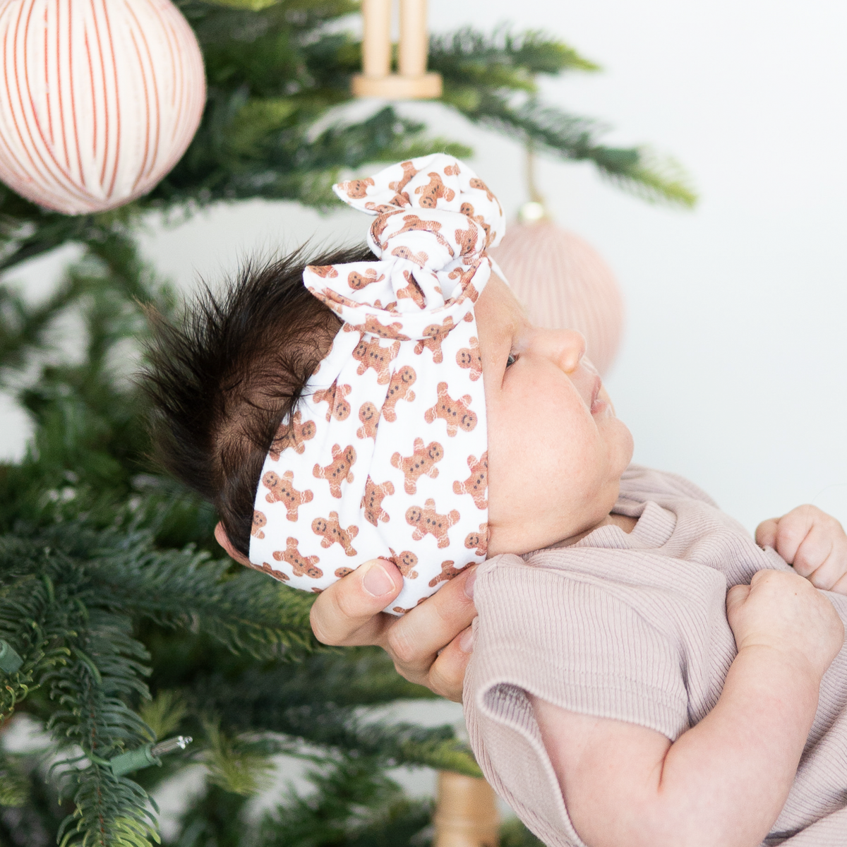 Gingerbread Christmas Baby Headband
