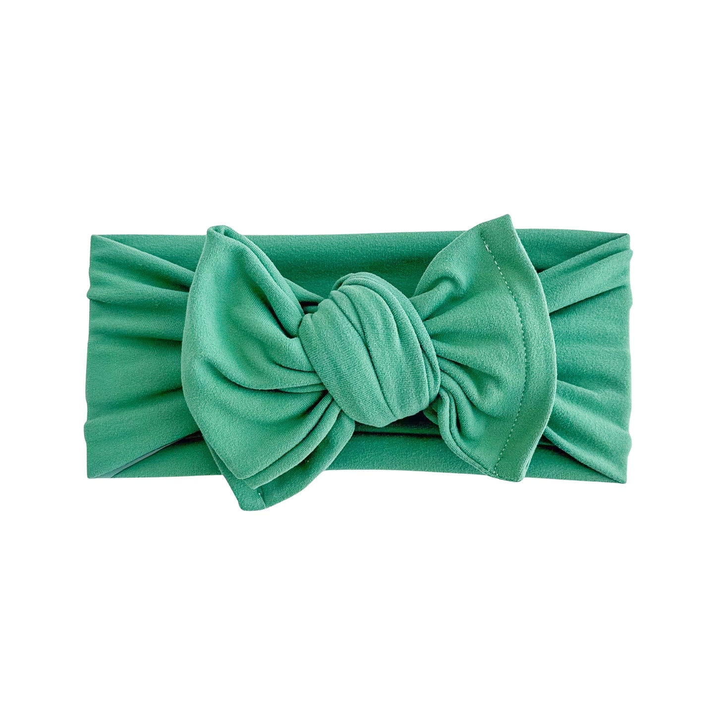 Green Brushed Baby Headband