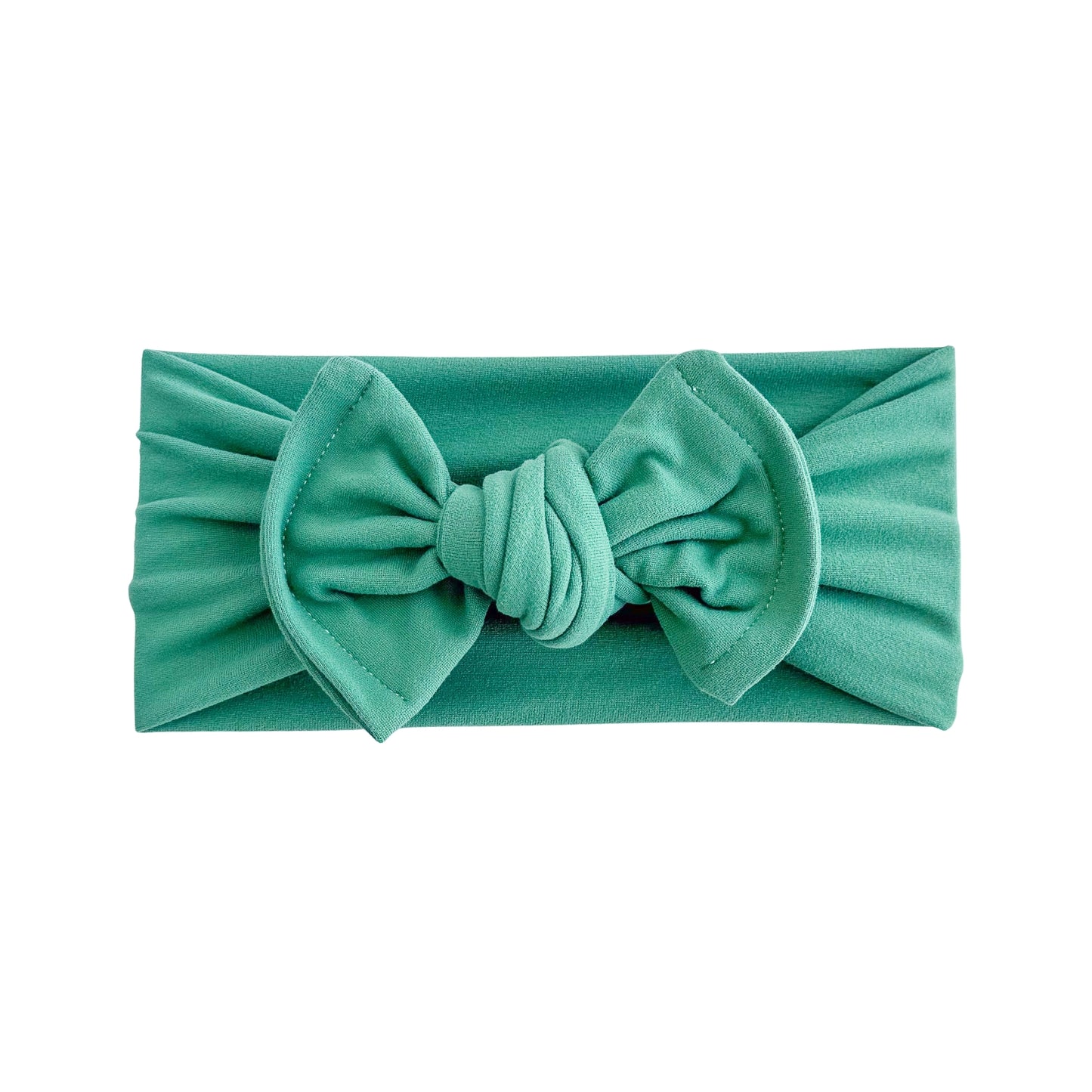 Green Brushed Baby Headband
