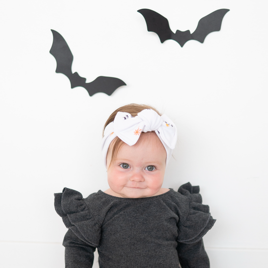 Cutie Webs 🕸️ Halloween Cotton Jersey Baby Headband