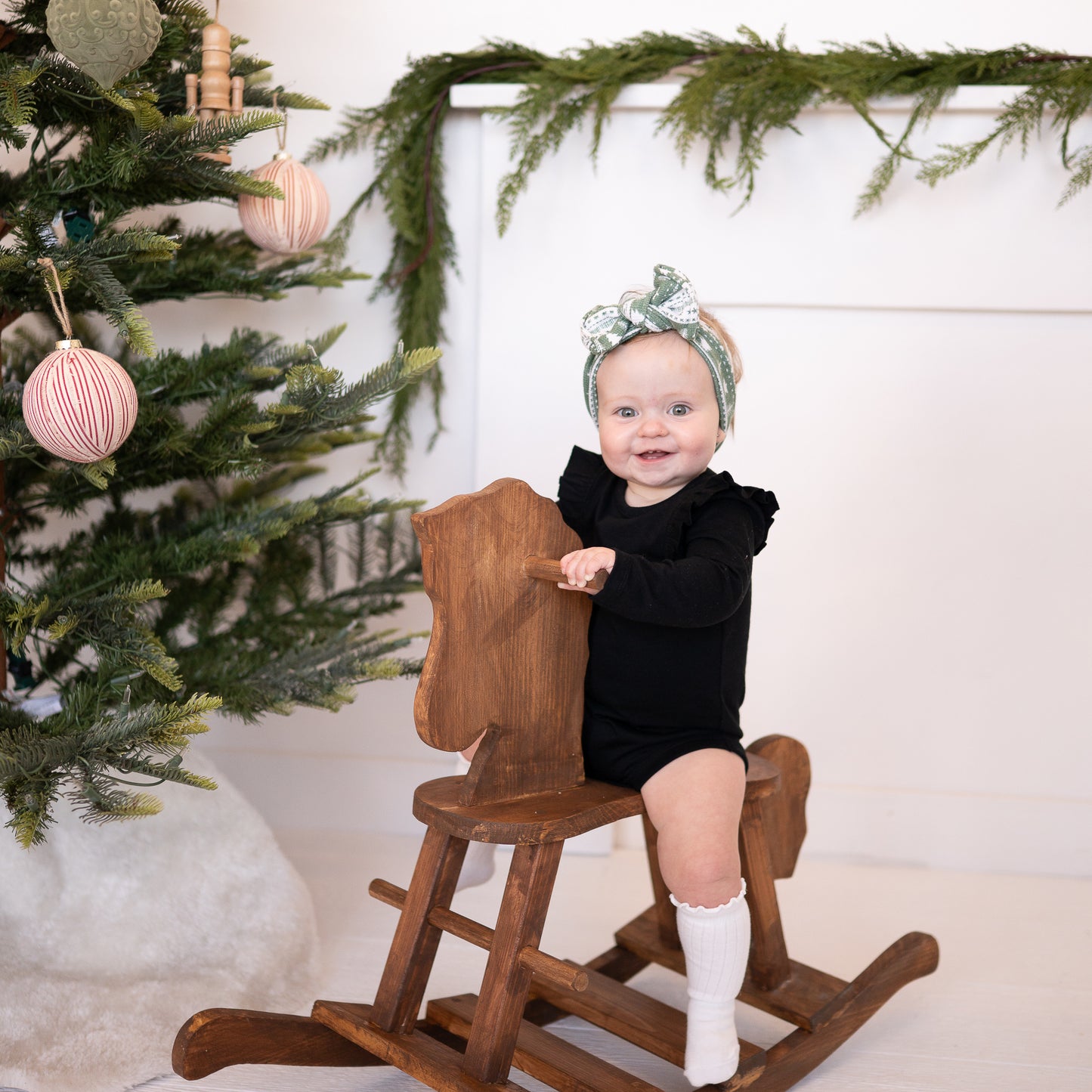 Holiday Classics | Waffle Baby Bow Bundle (Festive + Everyday Neutrals)