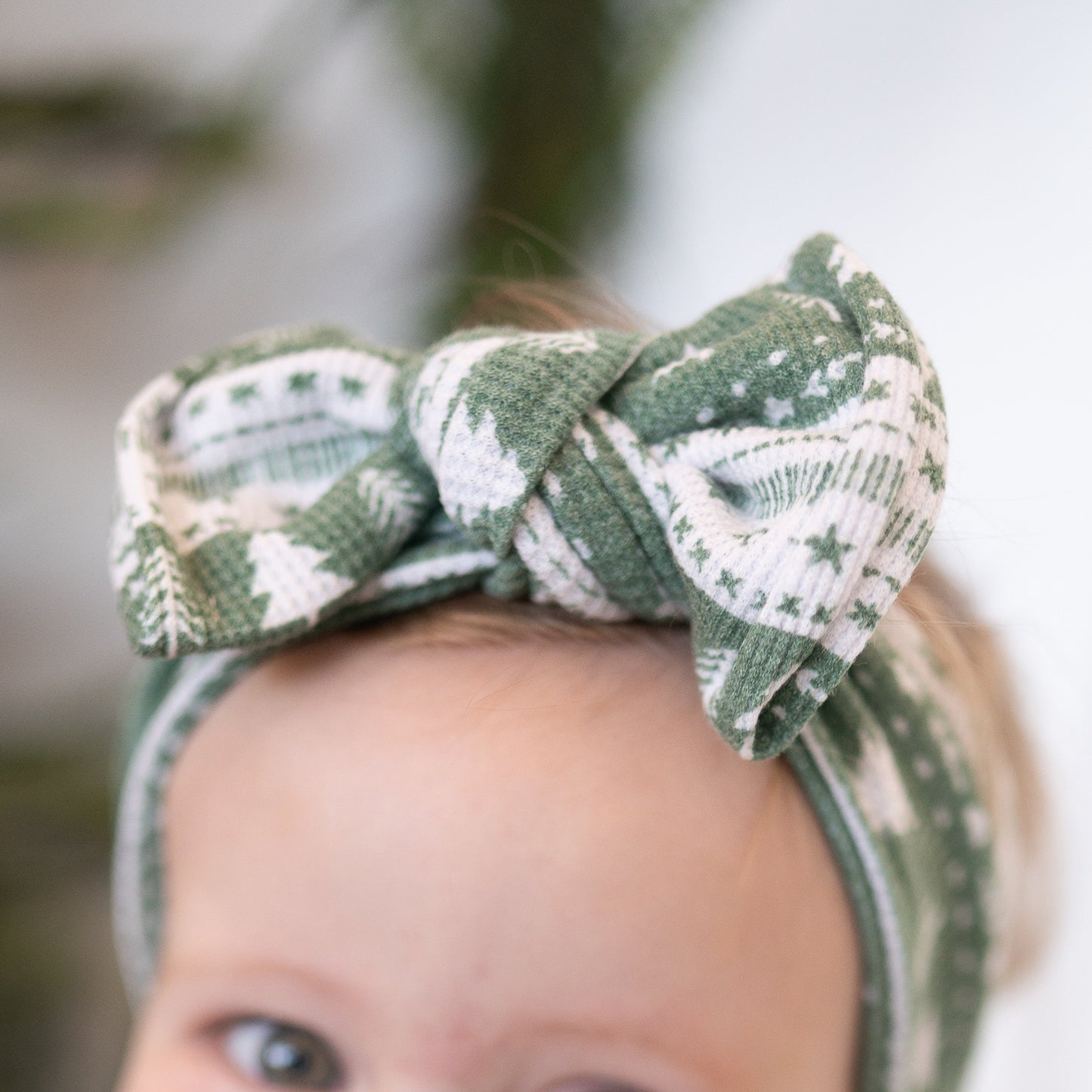 Holiday Classics | Waffle Baby Bow Bundle (Festive + Everyday Neutrals)