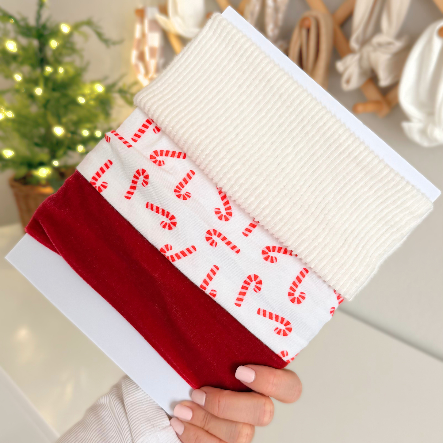 Candy Cane Lane | Holiday Baby Bow Bundle (Festive Statement Set)