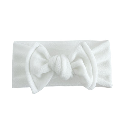 Ivory Terry Cloth Baby Headband