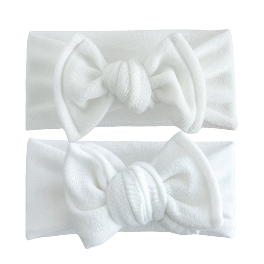Ivory Terry Cloth Baby Headband