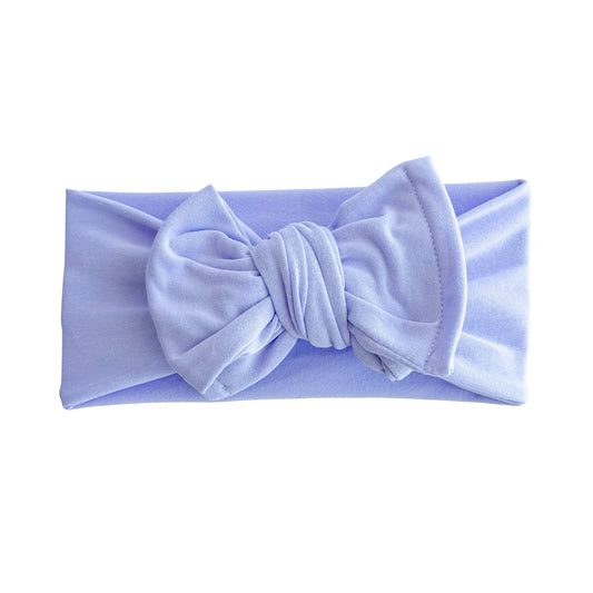 Lavender Jersey Baby Headband