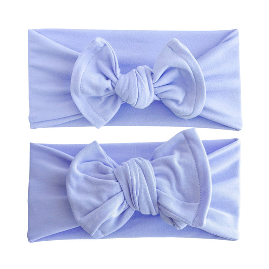 Lavender Jersey Baby Headband