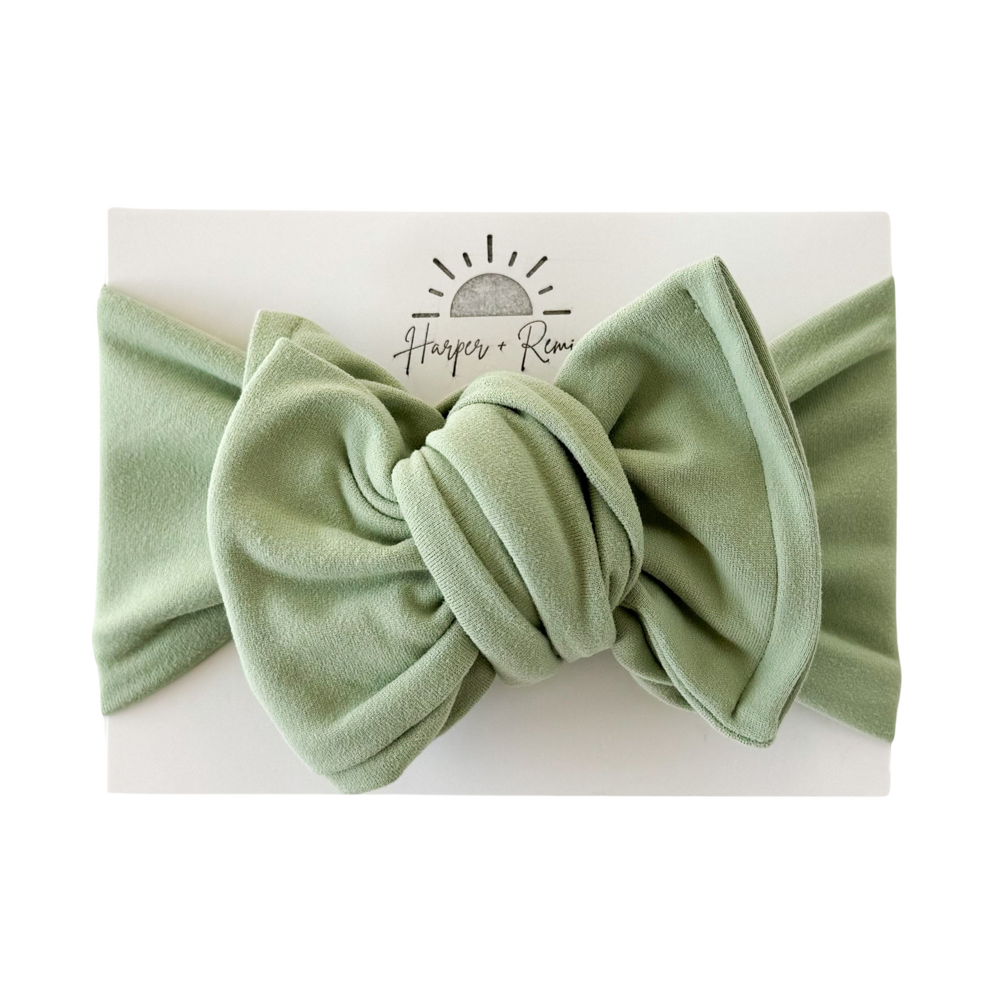 Key Lime Green | Brushed Oversized Bow