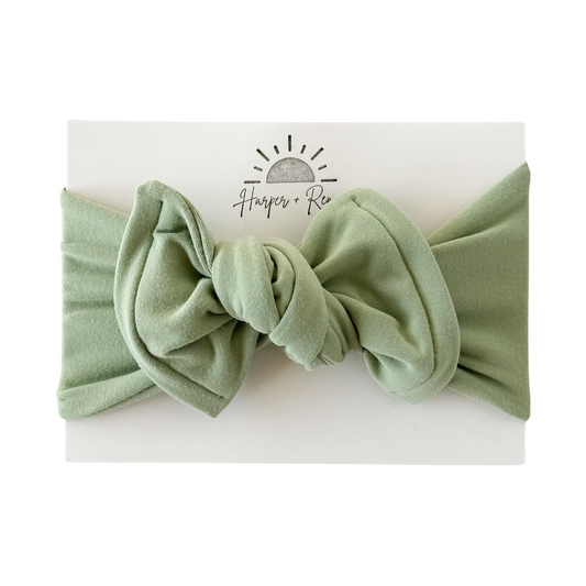 Key Lime Green | Brushed Top Knot