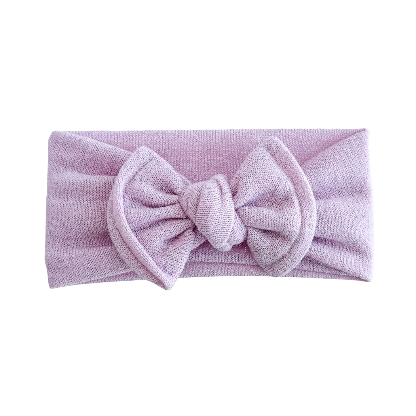 Light Purple Terry Cloth Baby Headband