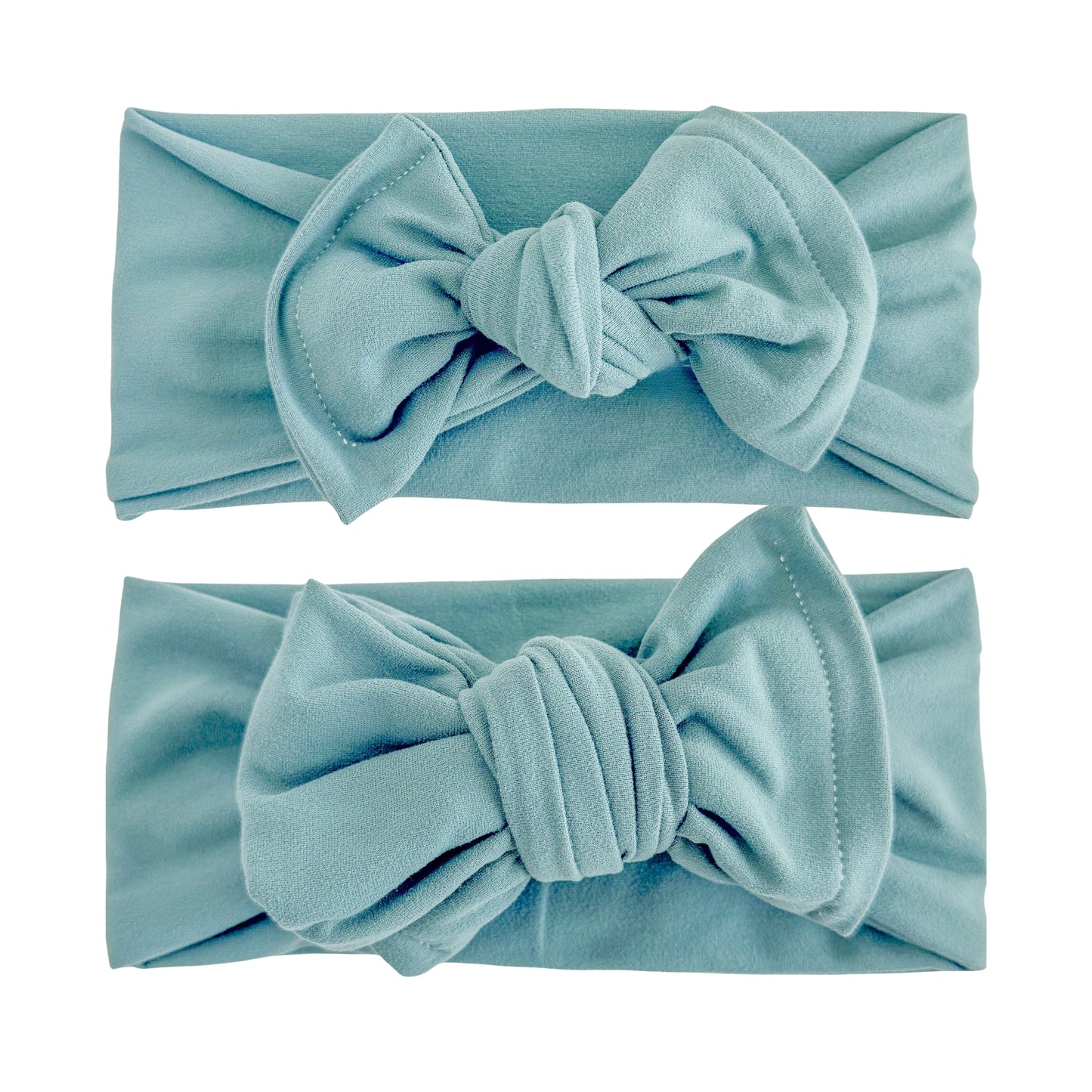 Light Teal Brushed Baby Headband