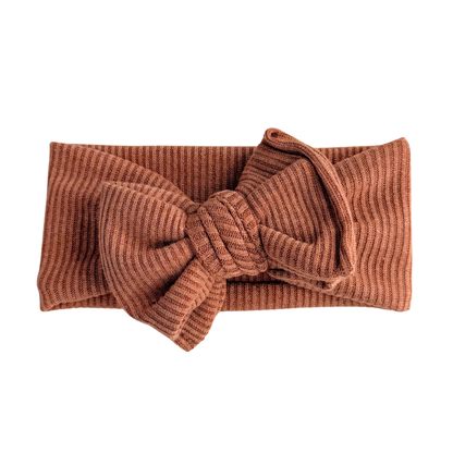 Maple | Cozy Ribbed Baby Headband