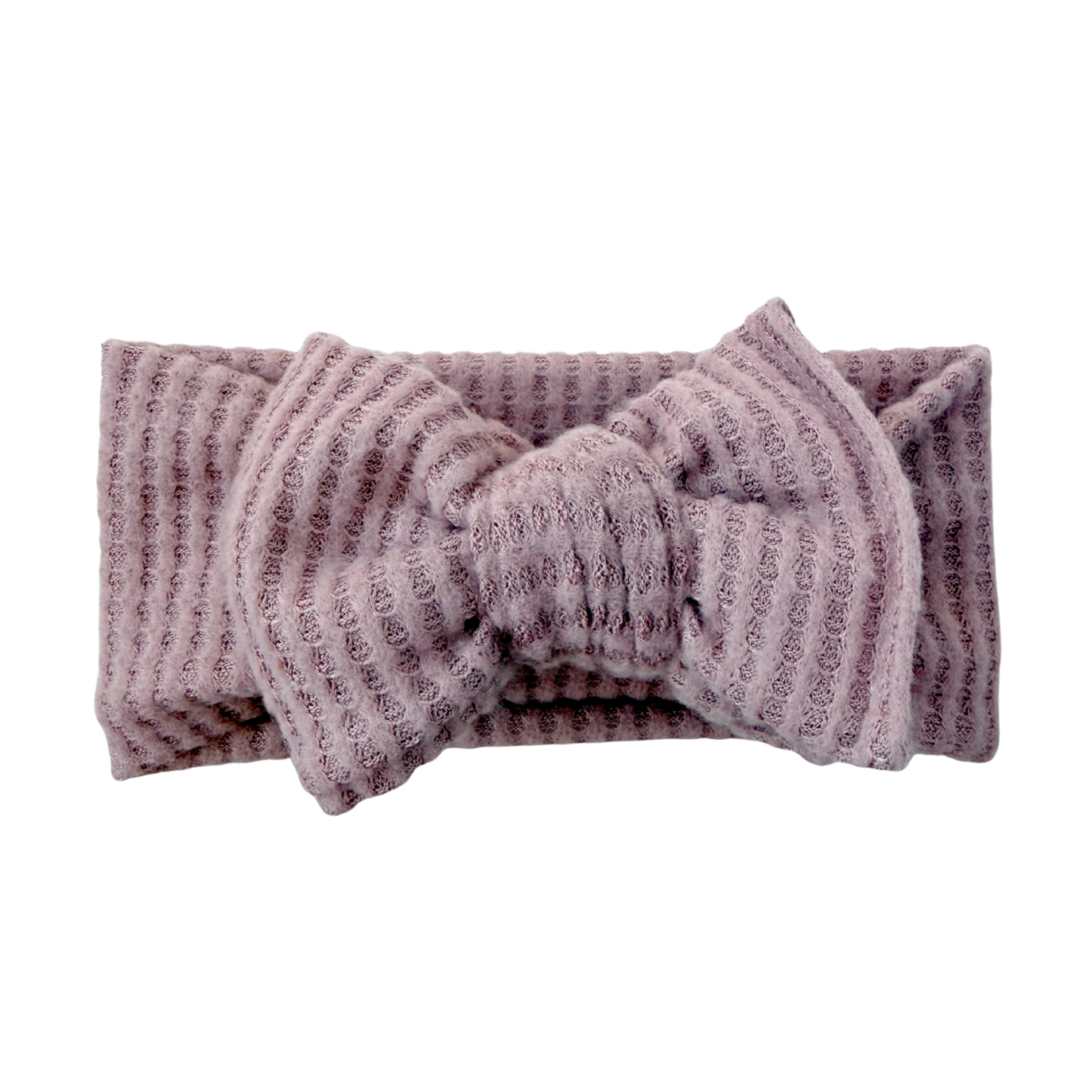 Mauve | Soft Honeycomb Baby Headband