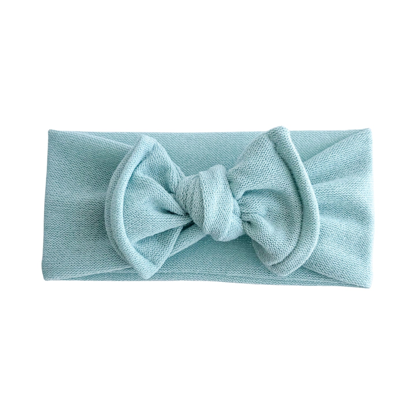 Mint Terry Cloth Baby Headband