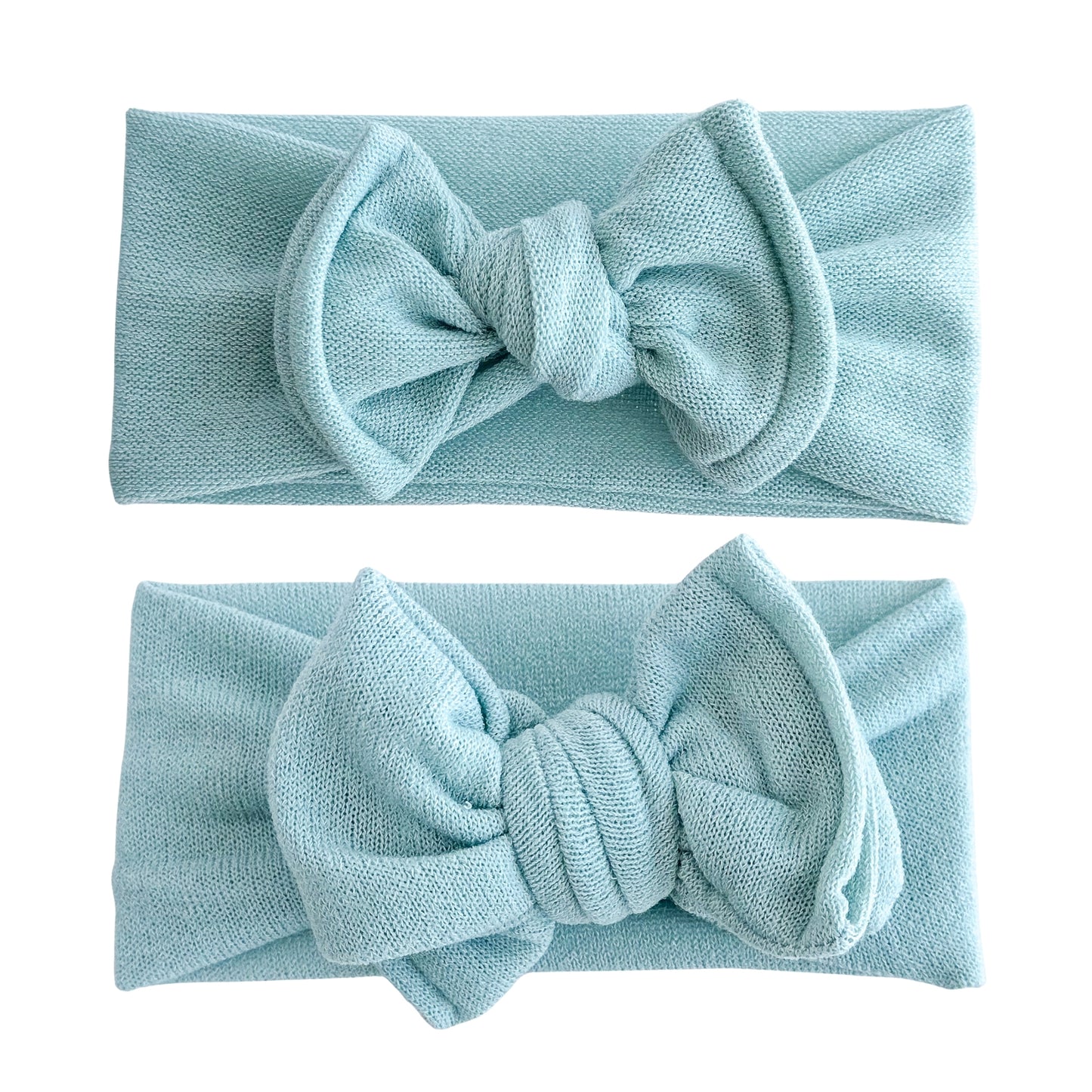 Mint Terry Cloth Baby Headband