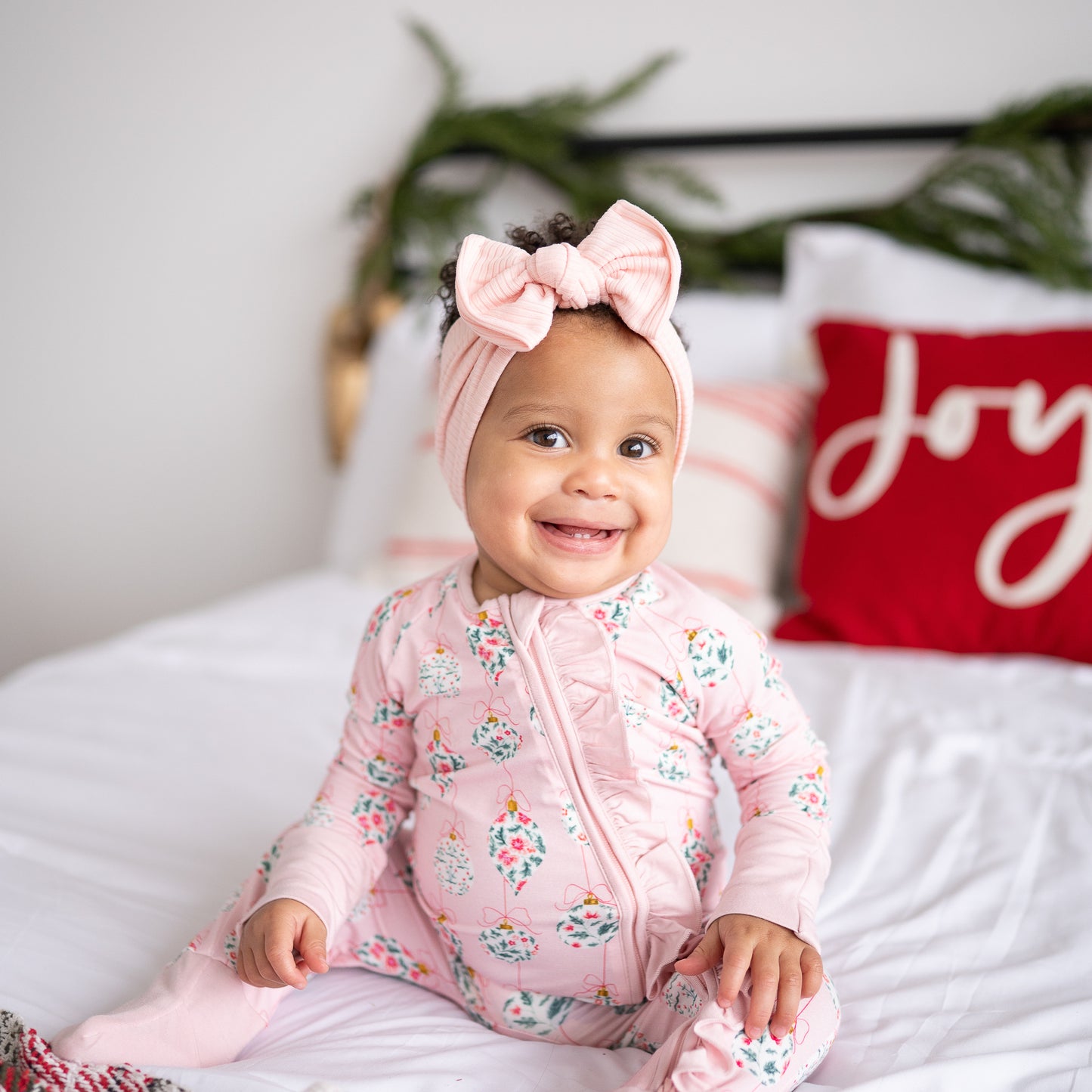 Everyday Essentials Basics (Neutral + Pink) | Ribbed Baby Bow Bundle