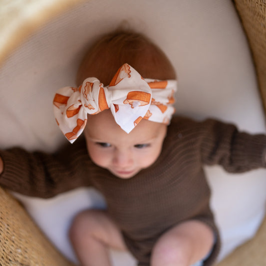 Pumpkin Pie | Fall Baby Bow Bundle