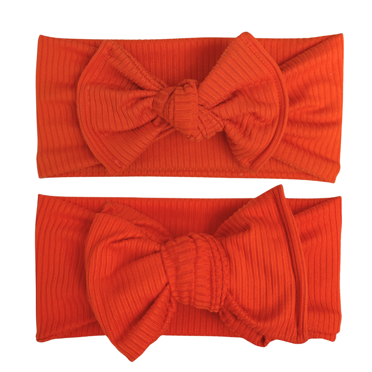 Pumpkin Ribbed Baby Headband