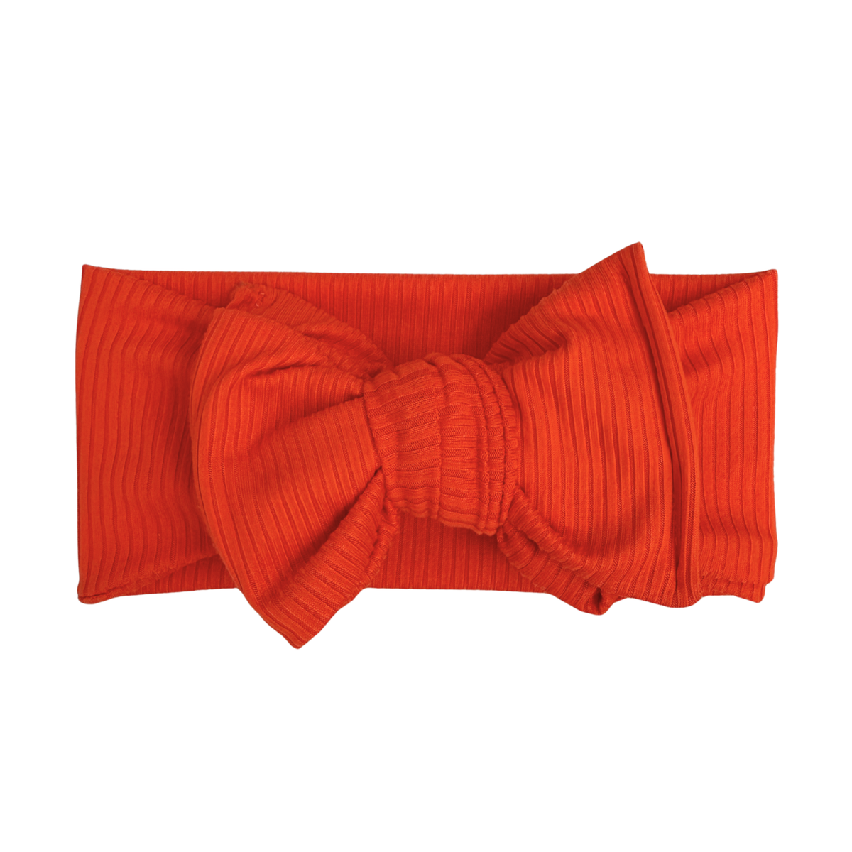 Pumpkin Ribbed Baby Headband