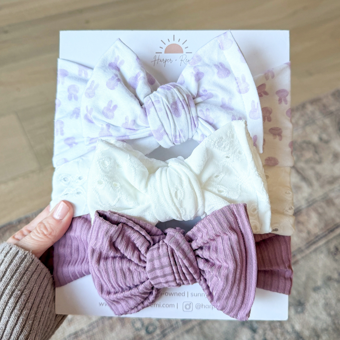 Somebunny Sweet | Easter Baby Bow Bundle