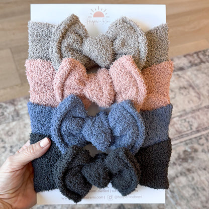 Cozy Classics | Teddy Baby Bow Bundle