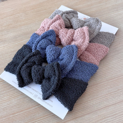 Cozy Classics | Teddy Baby Bow Bundle