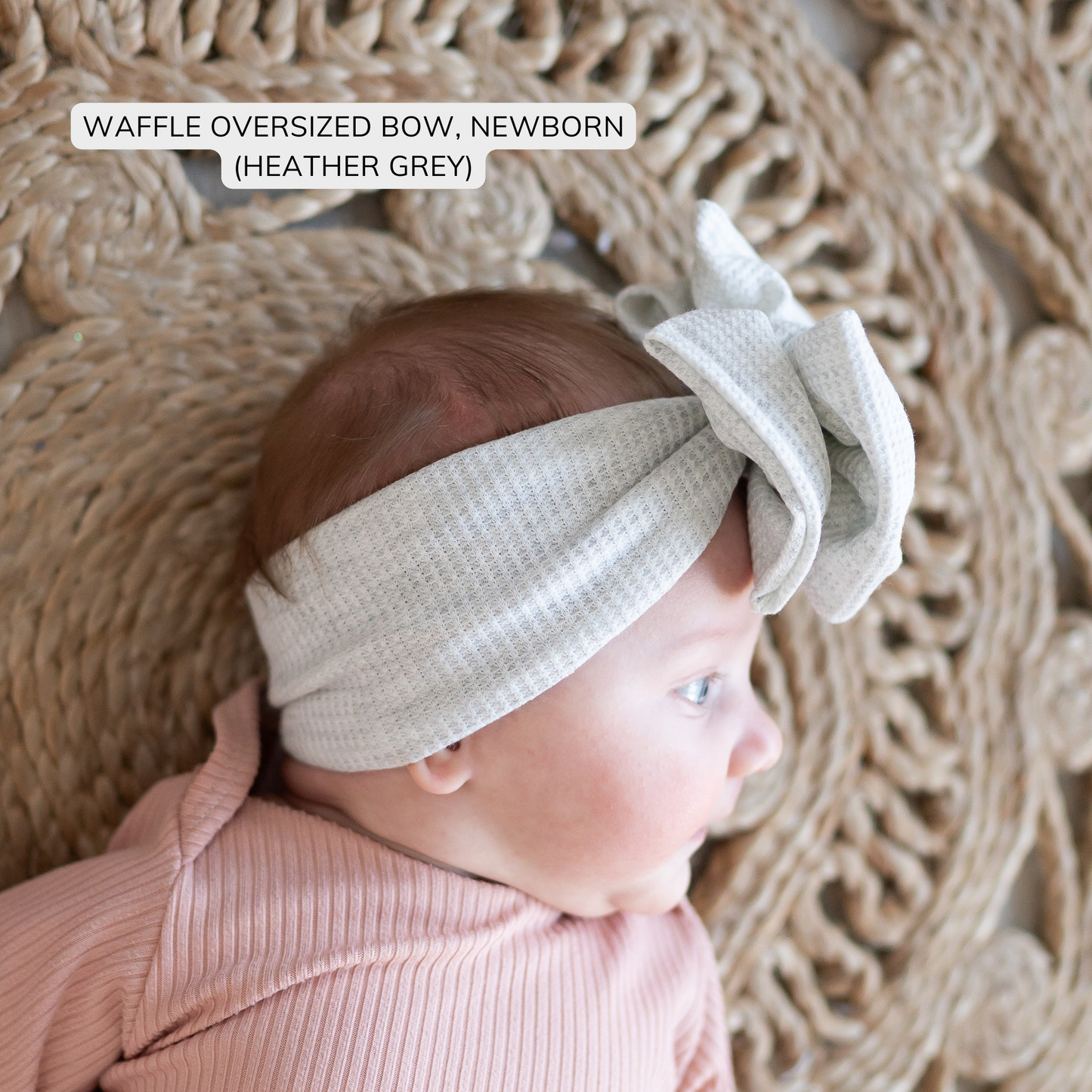 Everyday Spring Solids (Blue + Green) | Waffle Baby Bow Bundle