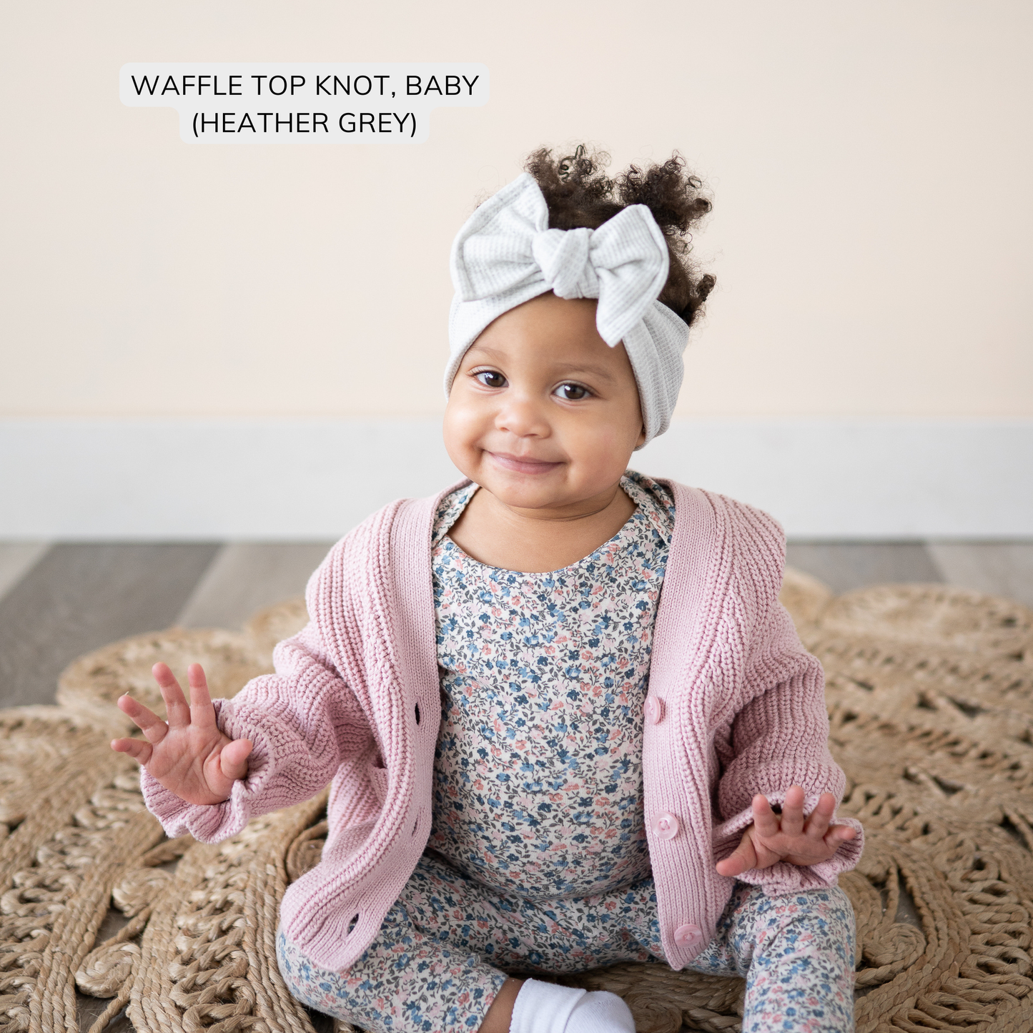 Everyday Spring Solids (Blue + Green) | Waffle Baby Bow Bundle