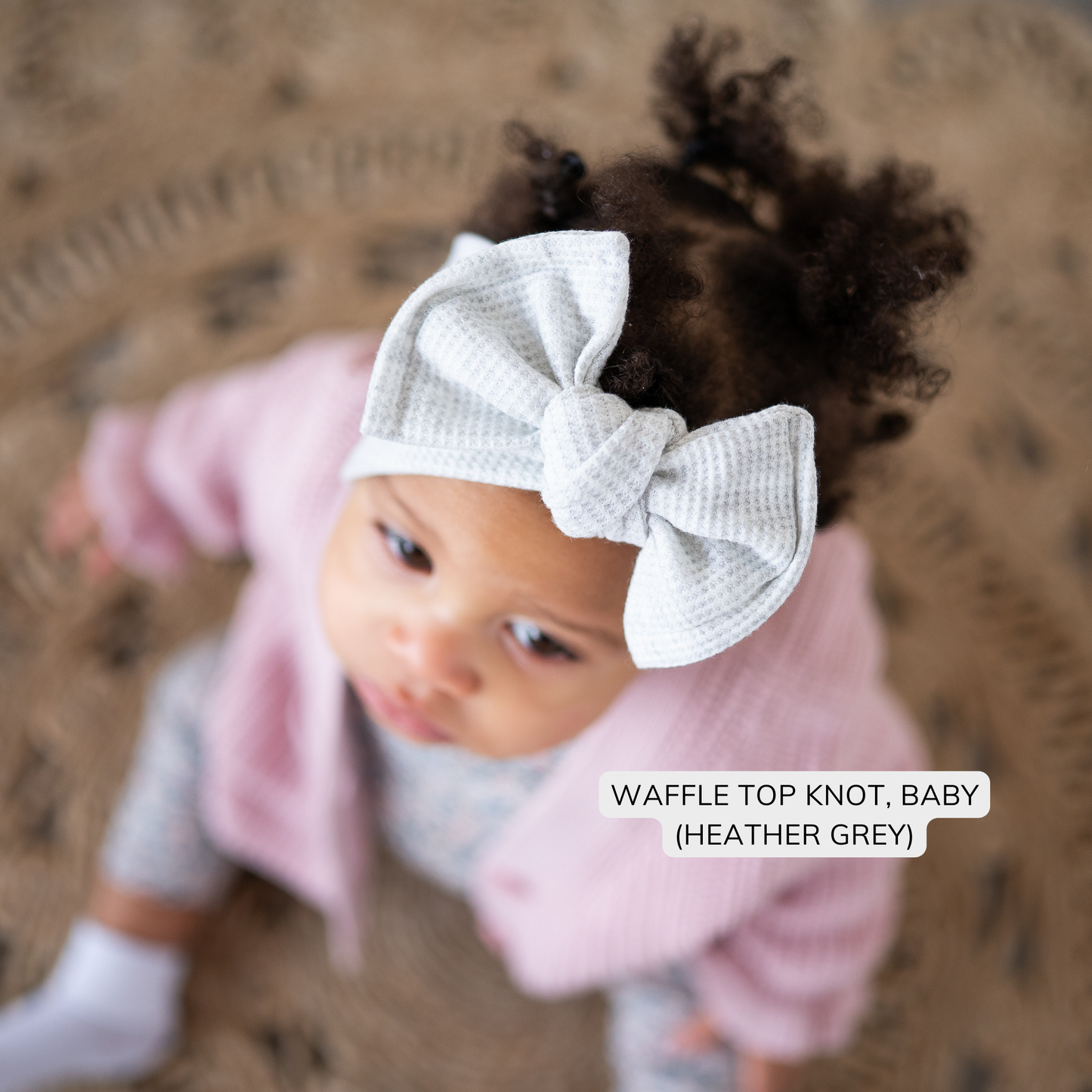 Everyday Spring Solids (Blue + Green) | Waffle Baby Bow Bundle