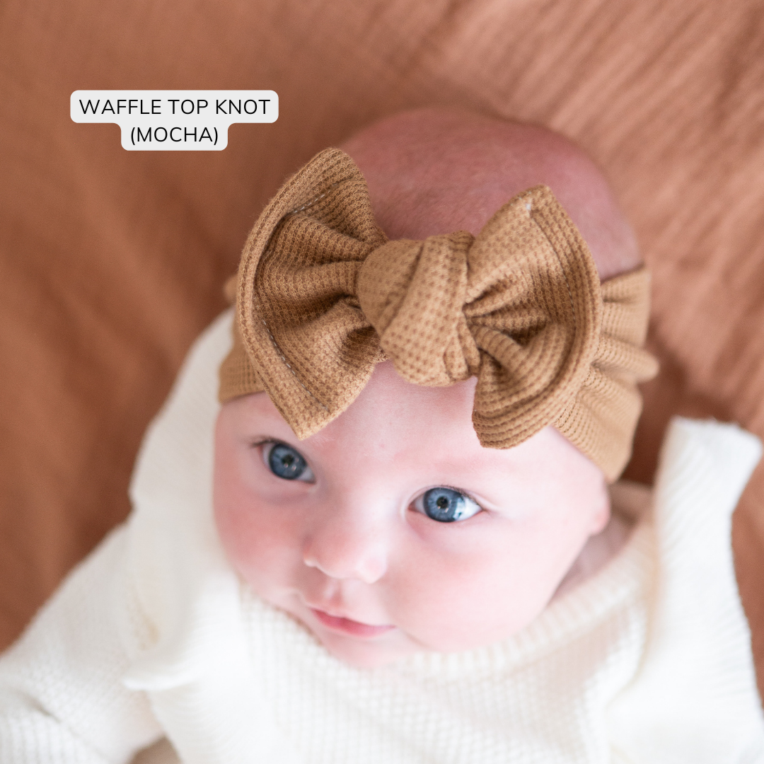 Everyday Neutrals | Waffle Baby Bow Bundle (Best Seller)