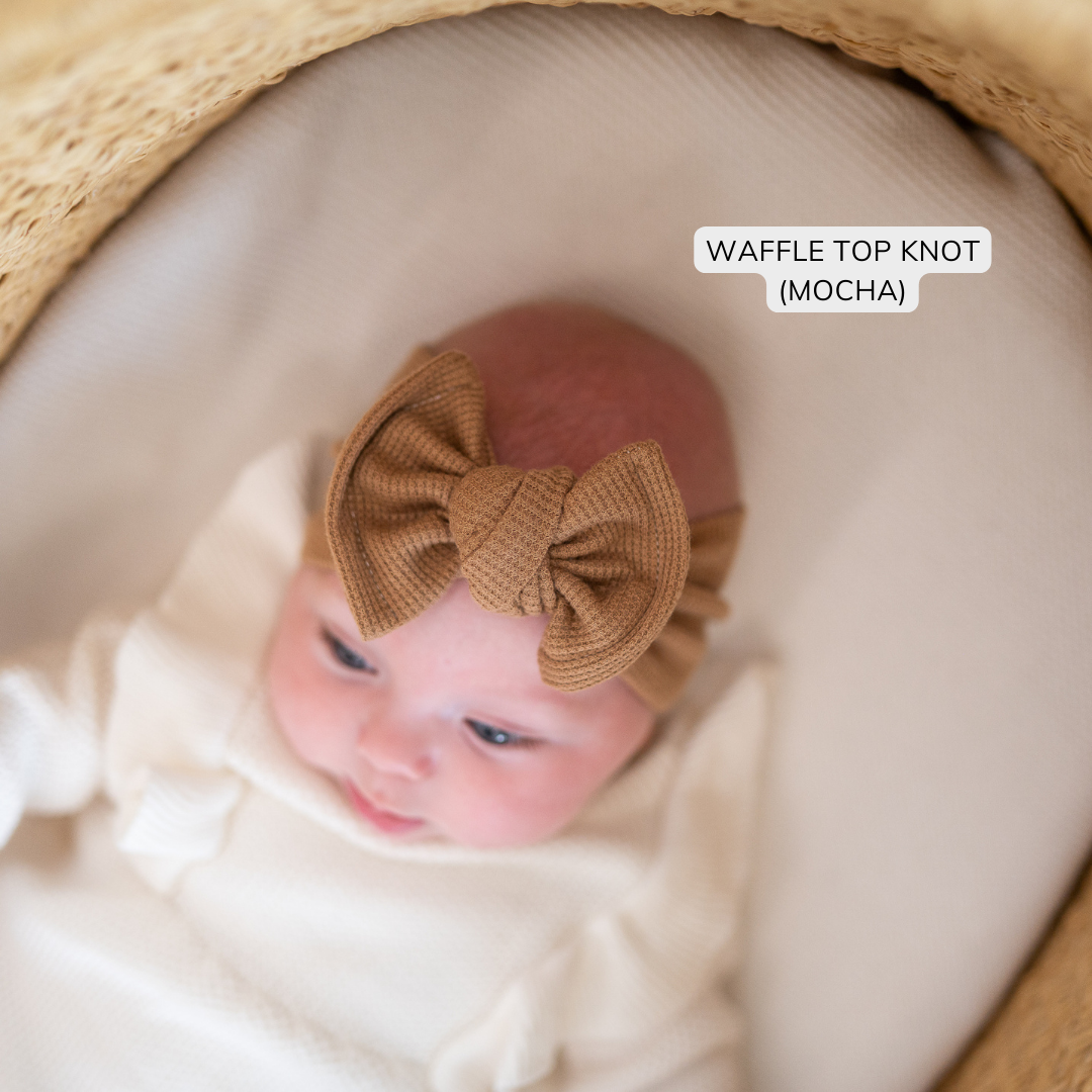 Everyday Neutrals | Waffle Baby Bow Bundle (Best Seller)